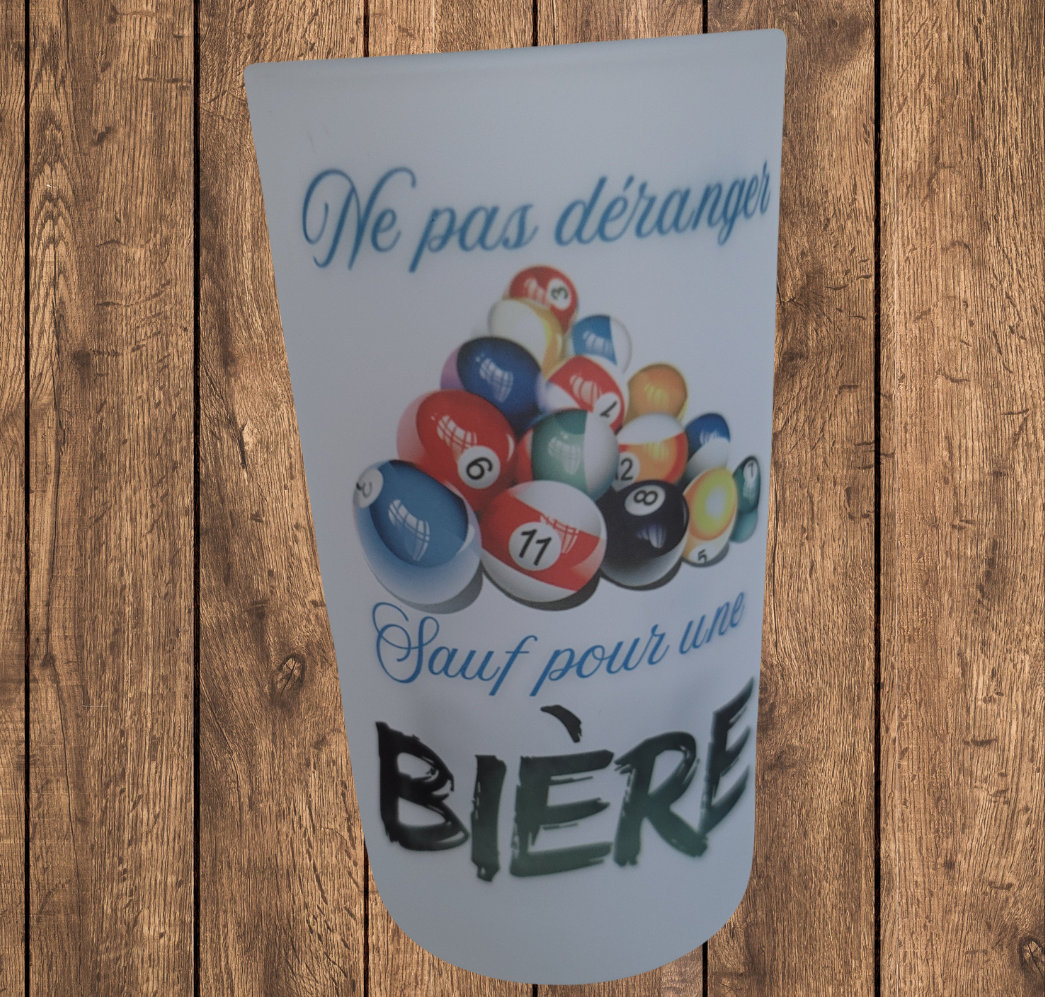 Choppe à Bière givrée